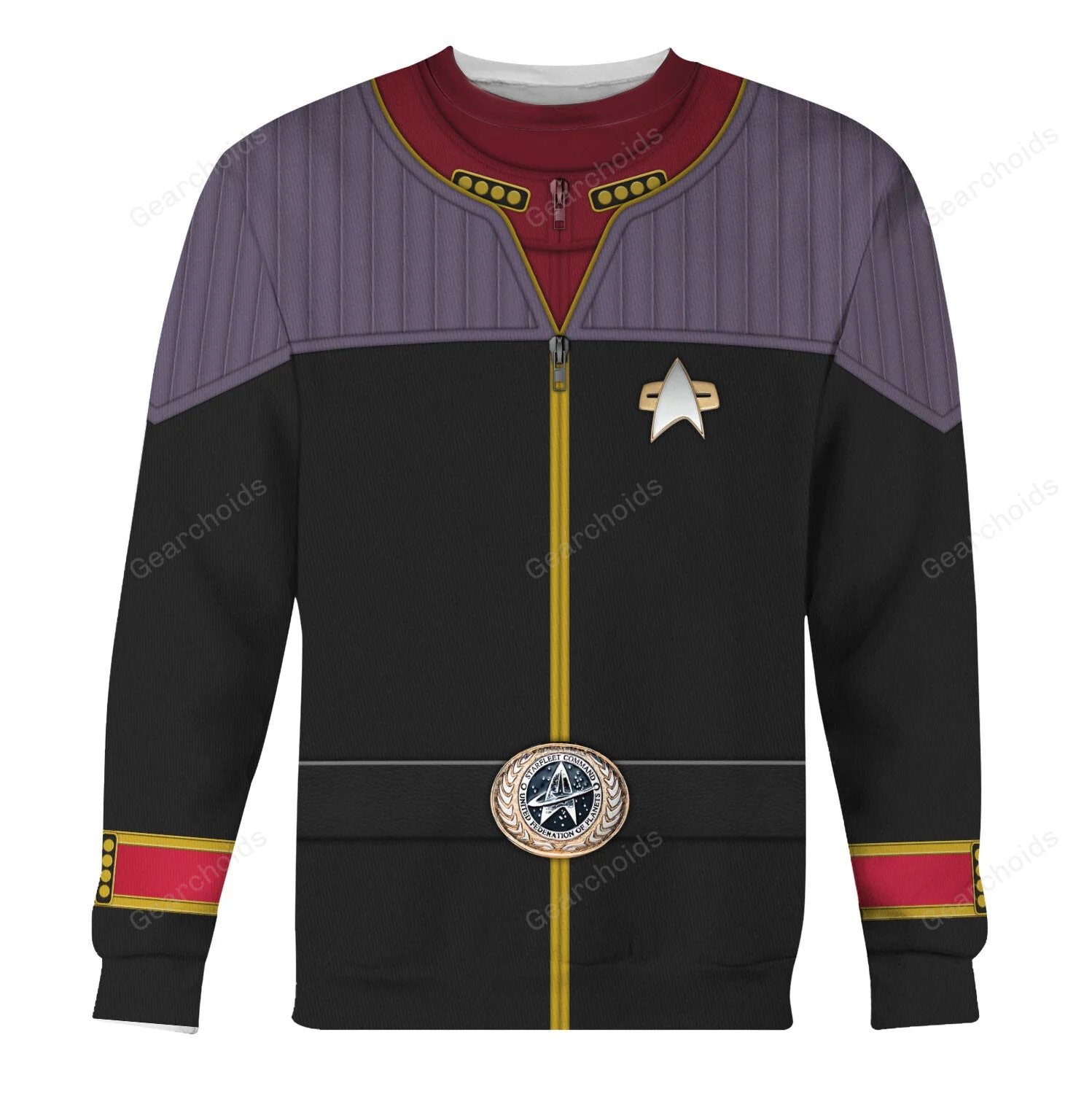 SaTr Flag Officer Hoodie Sweatshirt Sweatpants - Image 4
