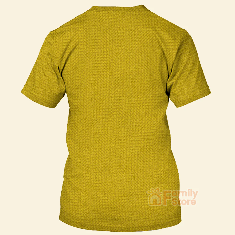 SaTr Into Darkness Gold - 3D TShirt - Image 3