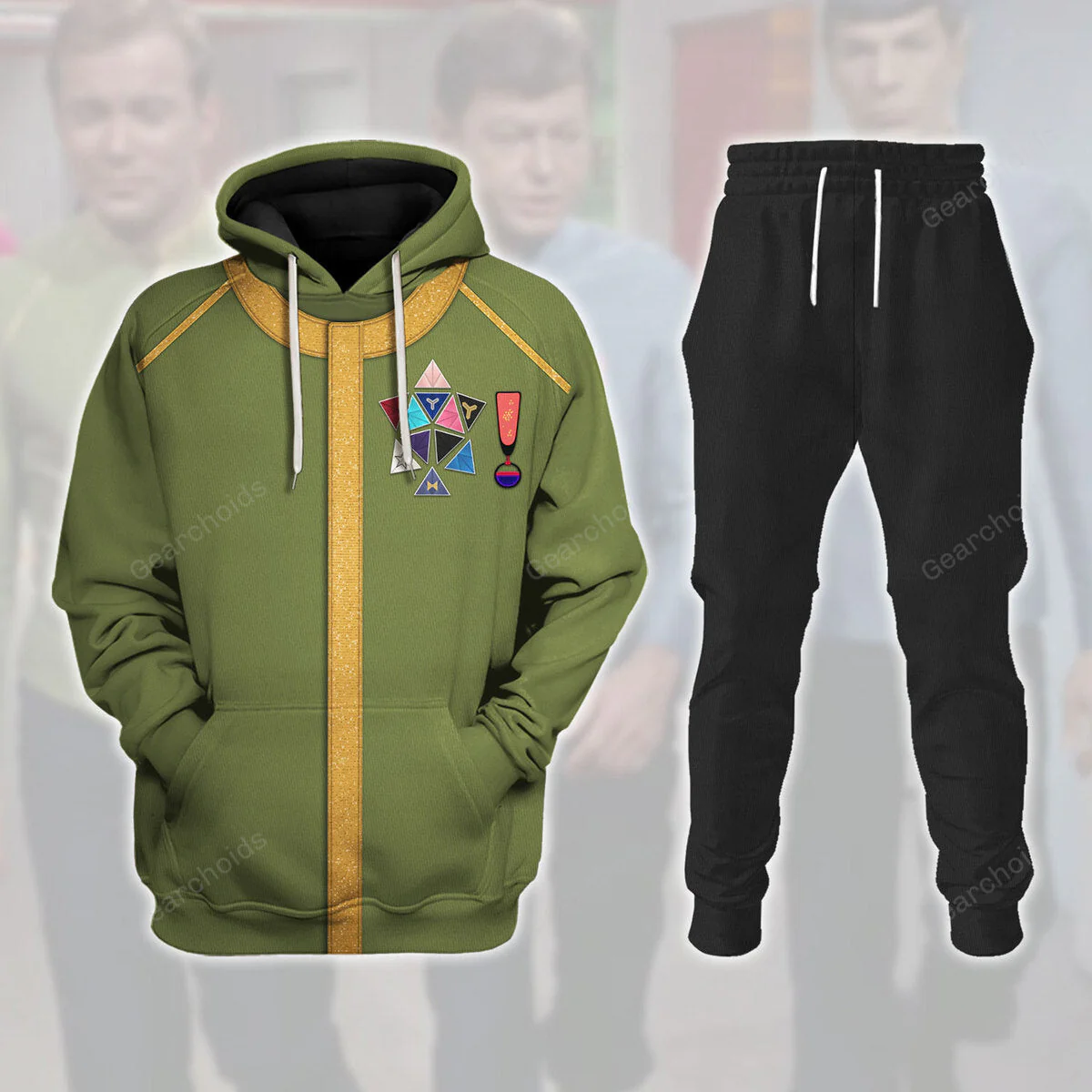 SaTr James T. Kirk Hoodie Sweatshirt Sweatpants