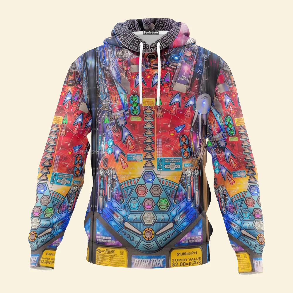 SaTr Pinball 107 Hoodie For Men And Women