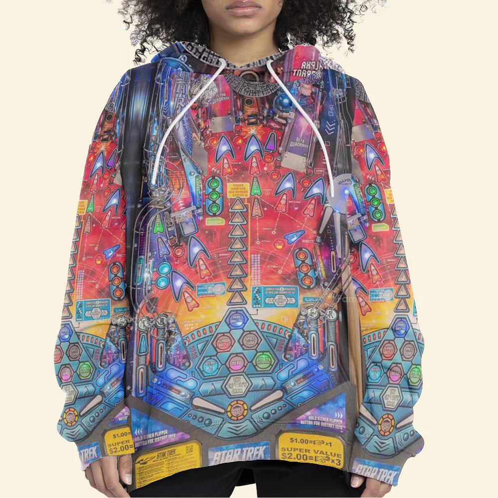 SaTr Pinball 107 Hoodie For Men And Women - Image 5