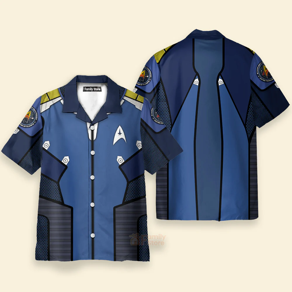 SaTr Spock Cool Hawaiian Shirt - Image 2