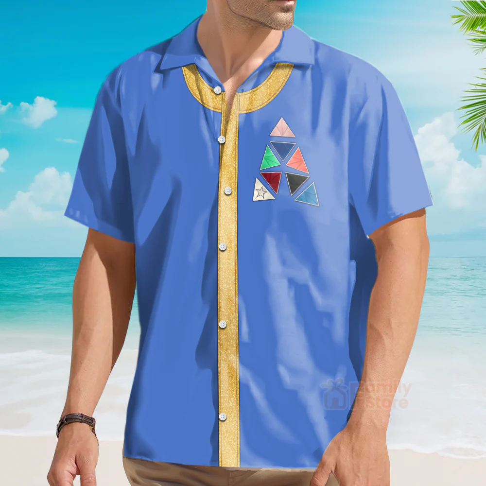 SaTr Spock Cosplay Hawaiian Shirt - Image 4