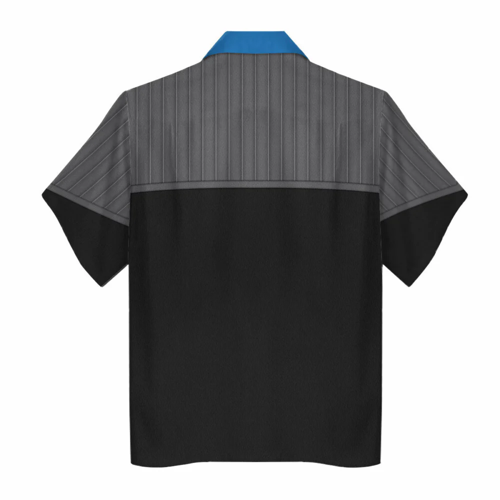 SaTr Standard Uniform 2370s Science Division Cool Hawaiian Shirt - Image 2
