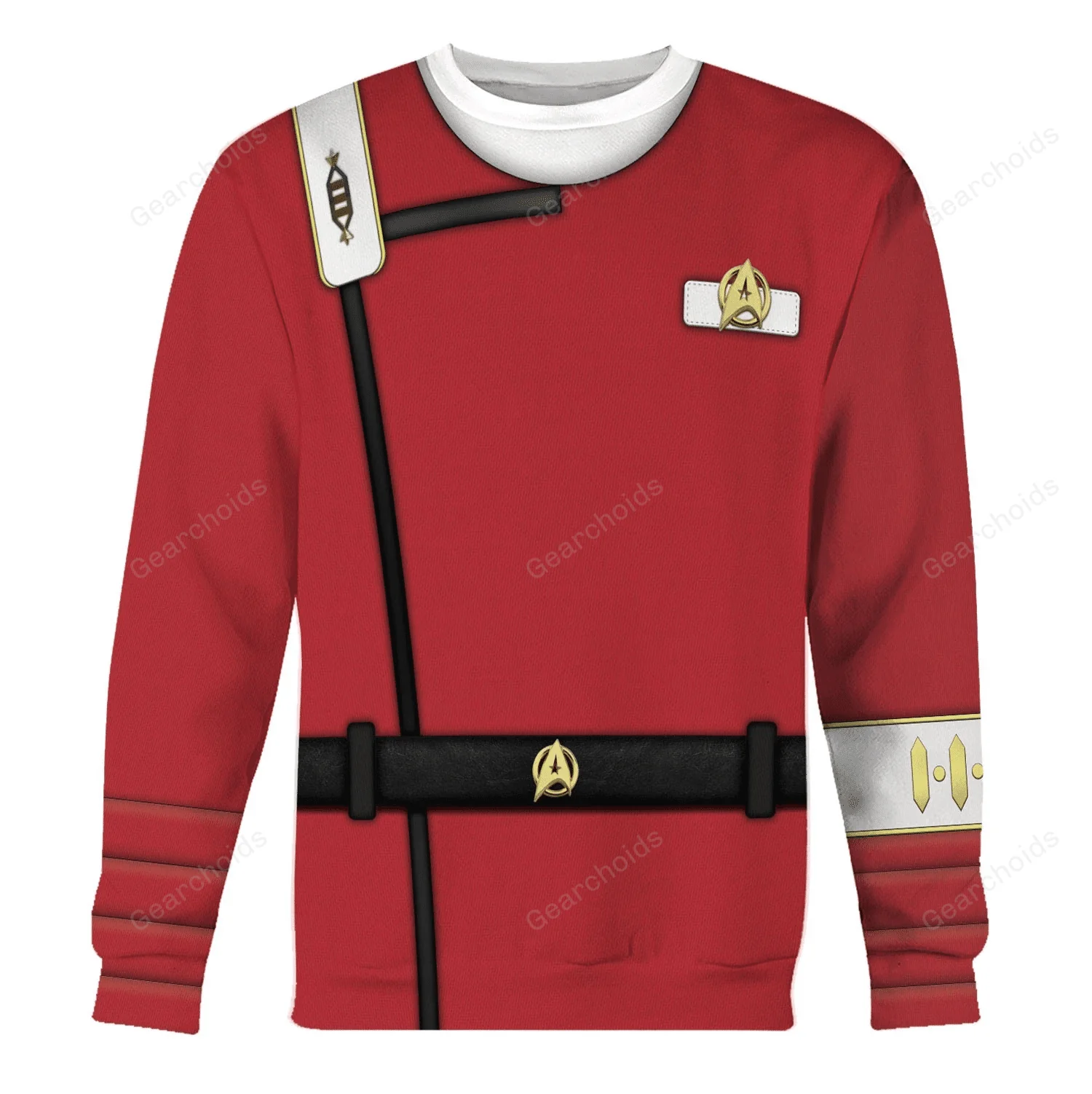 SaTr Starfleet UniformThe Wrath Of Khan Officer Hoodie Sweatshirt Sweatpants - Image 4
