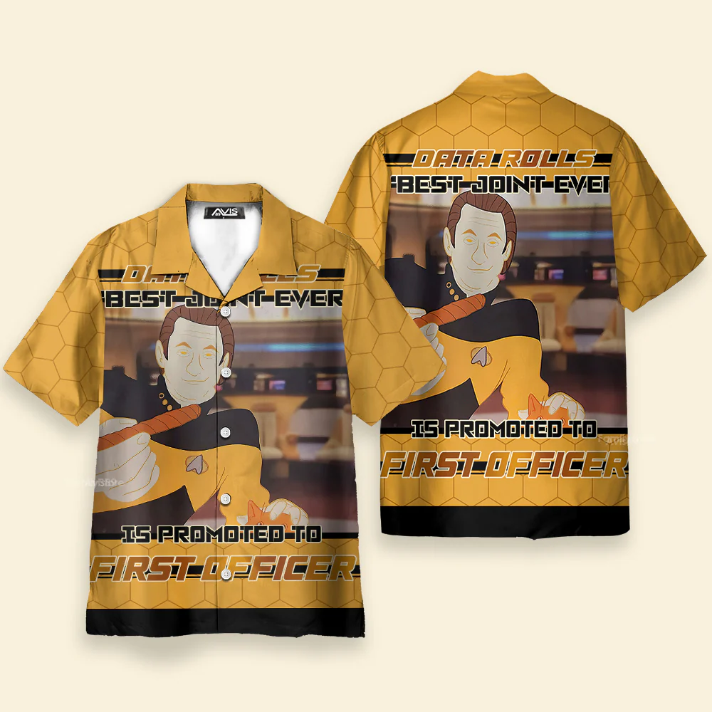 SaTr Talented Data Cool Hawaiian Shirt - Image 2