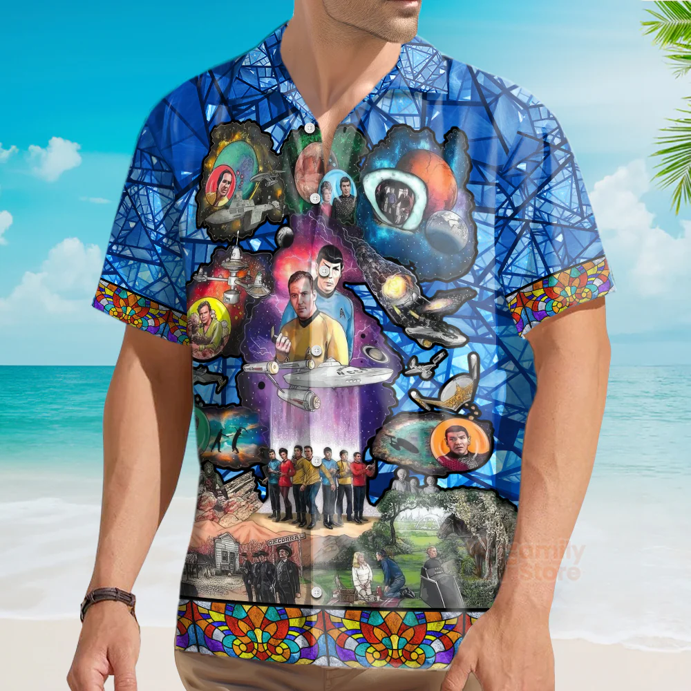 SaTr The Beginning Cool Hawaiian Shirt - Image 3