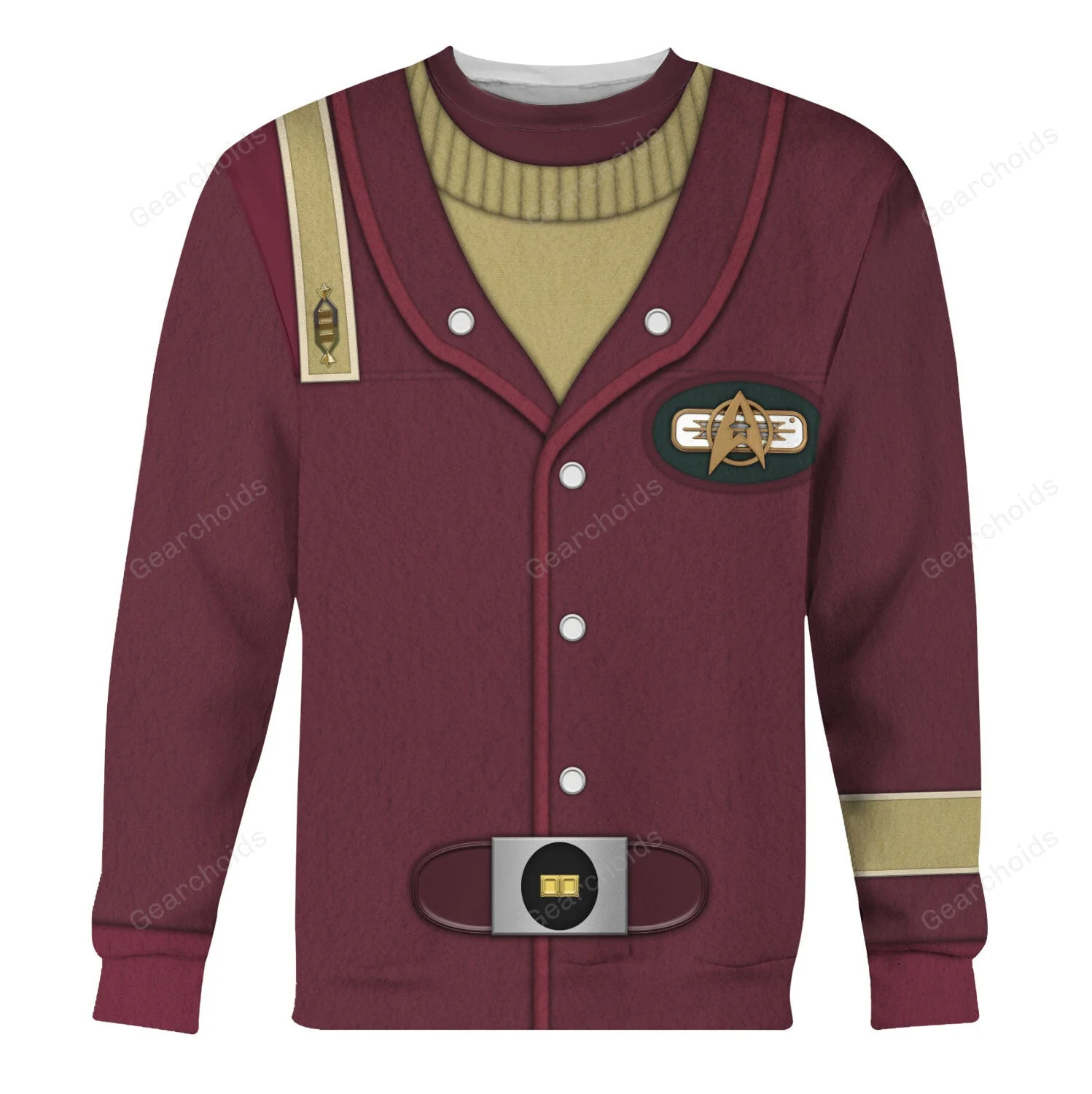 SaTr The Officer's Vest Hoodie Sweatshirt Sweatpants - Image 4