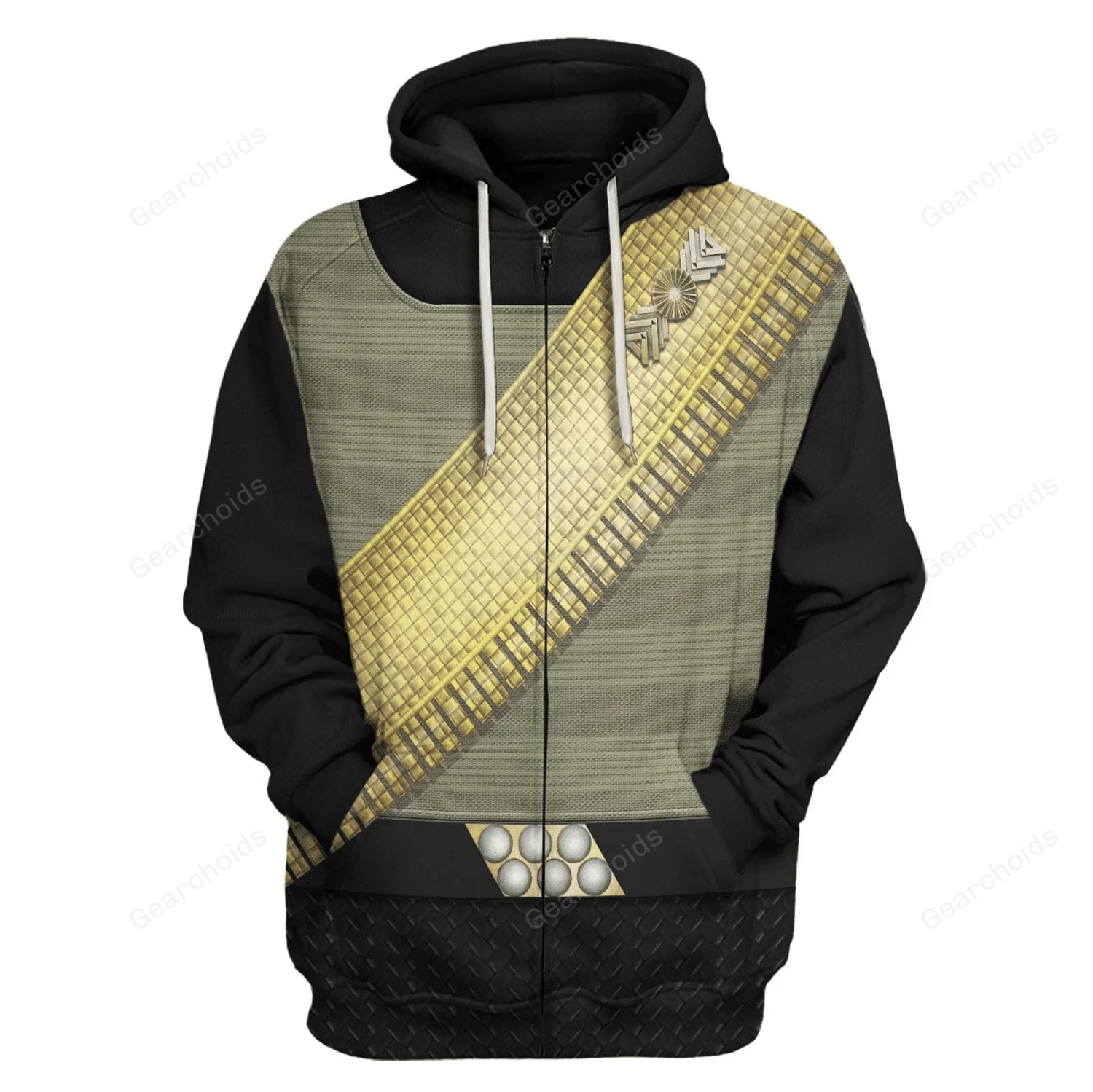 SaTr The Original Series Klingon Kang Hoodie Sweatshirt Sweatpants - Image 3