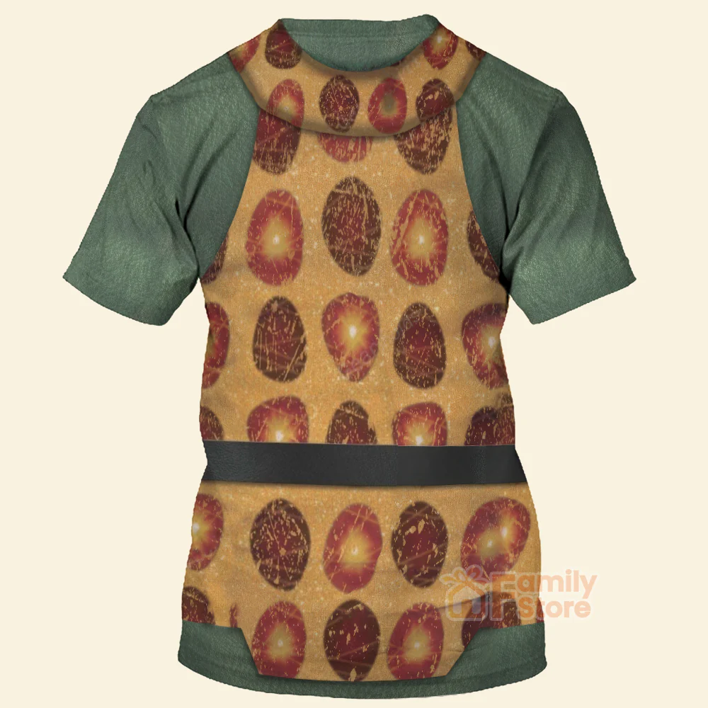 SaTr The Original Series The Gorn Commander - 3D TShirt - Image 3
