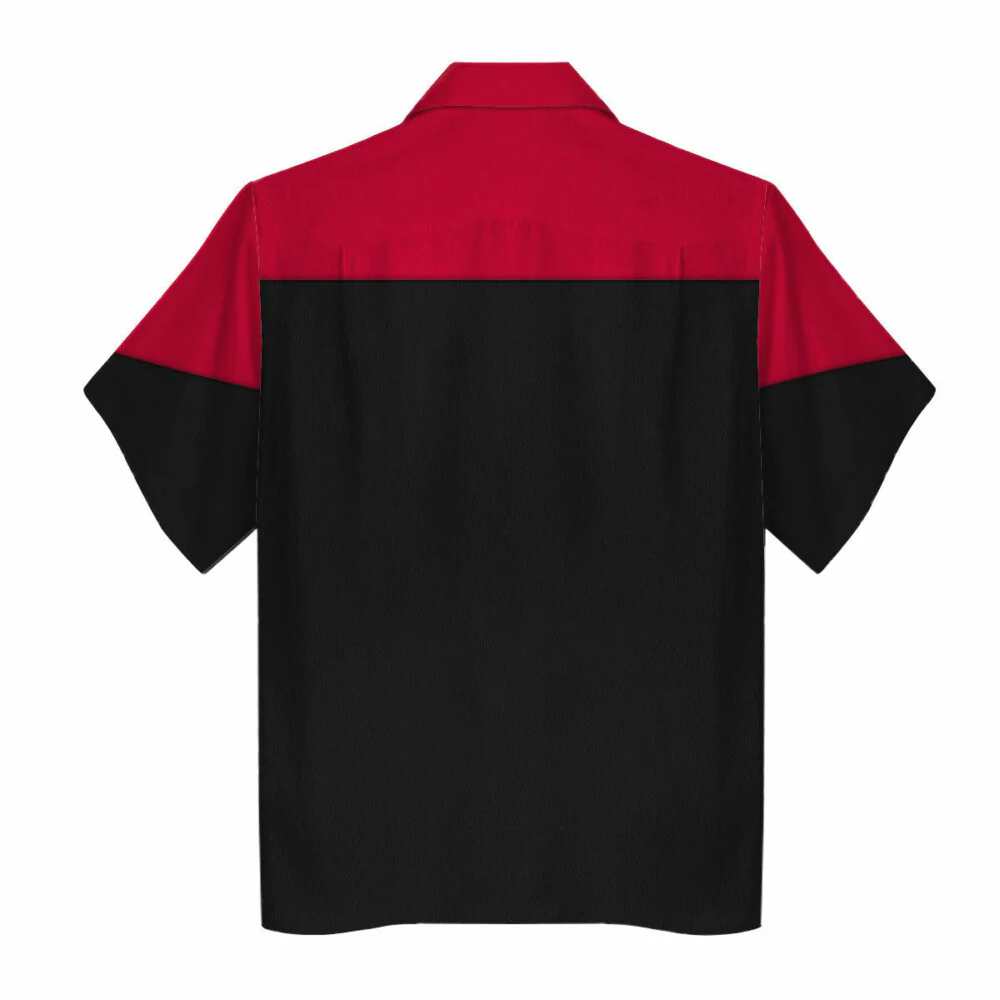 SaTr Voyager Red Costume Cool Hawaiian Shirt - Image 2