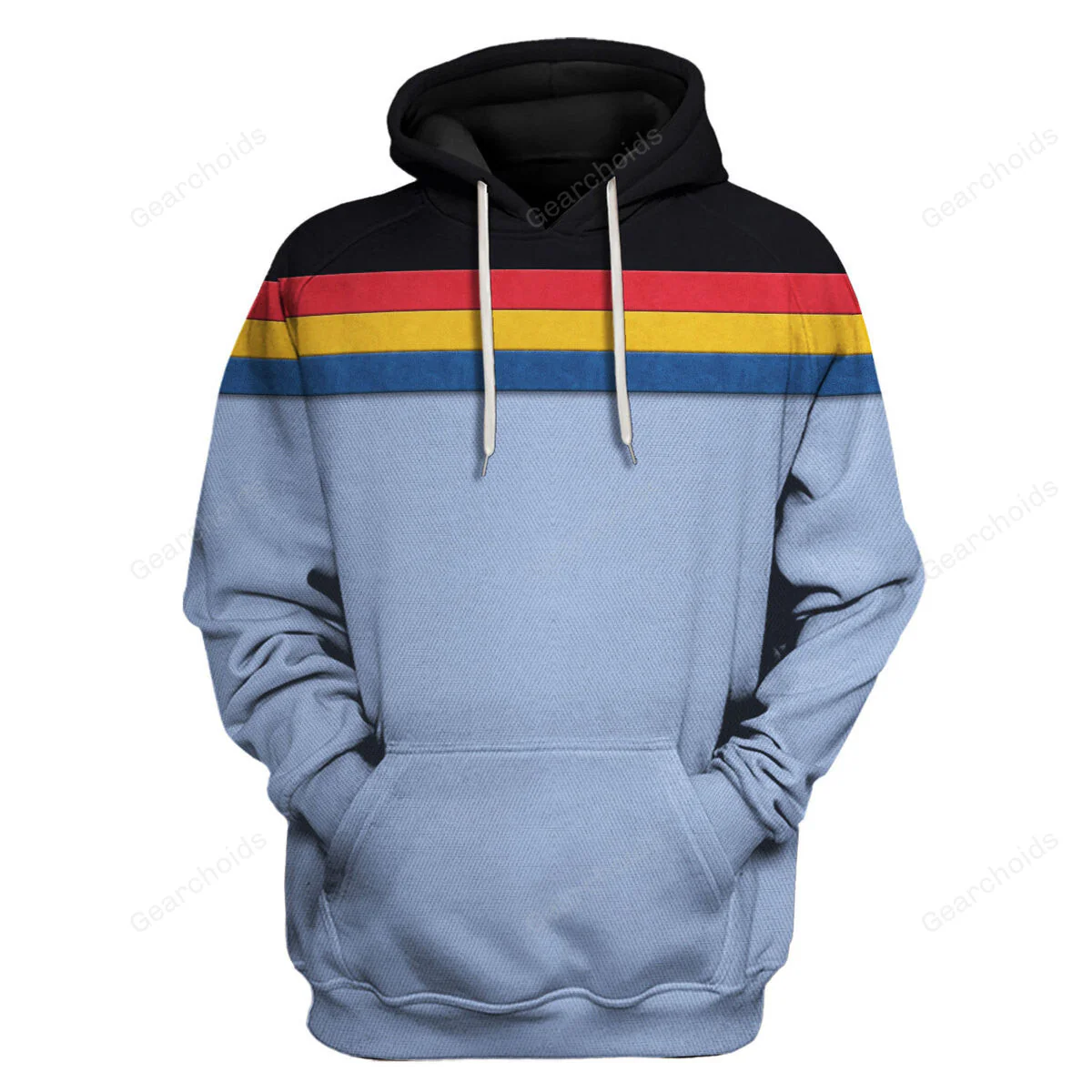 SaTr Wesley Crusher Hoodie Sweatshirt Sweatpants - Image 2