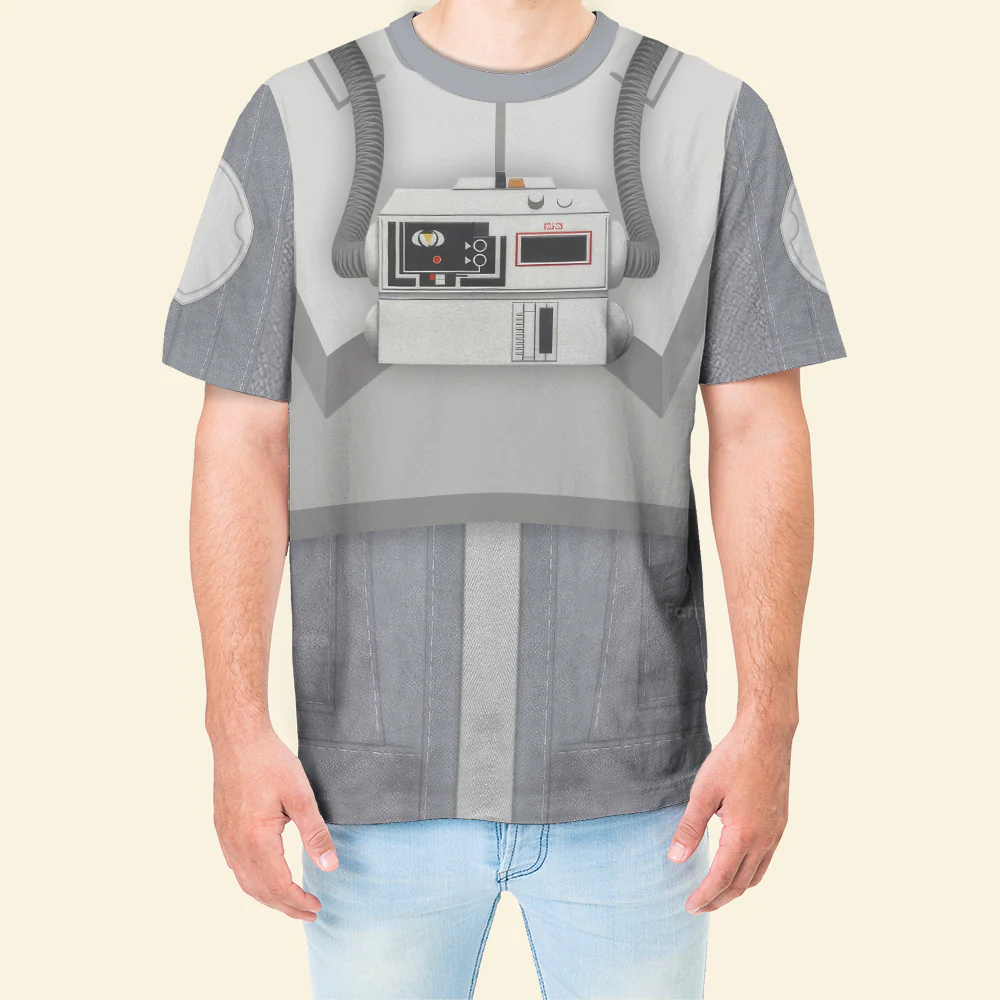 Stwa AT-AT Drivers Costume T-Shirt For Men And Women CSSWR054 - Image 4