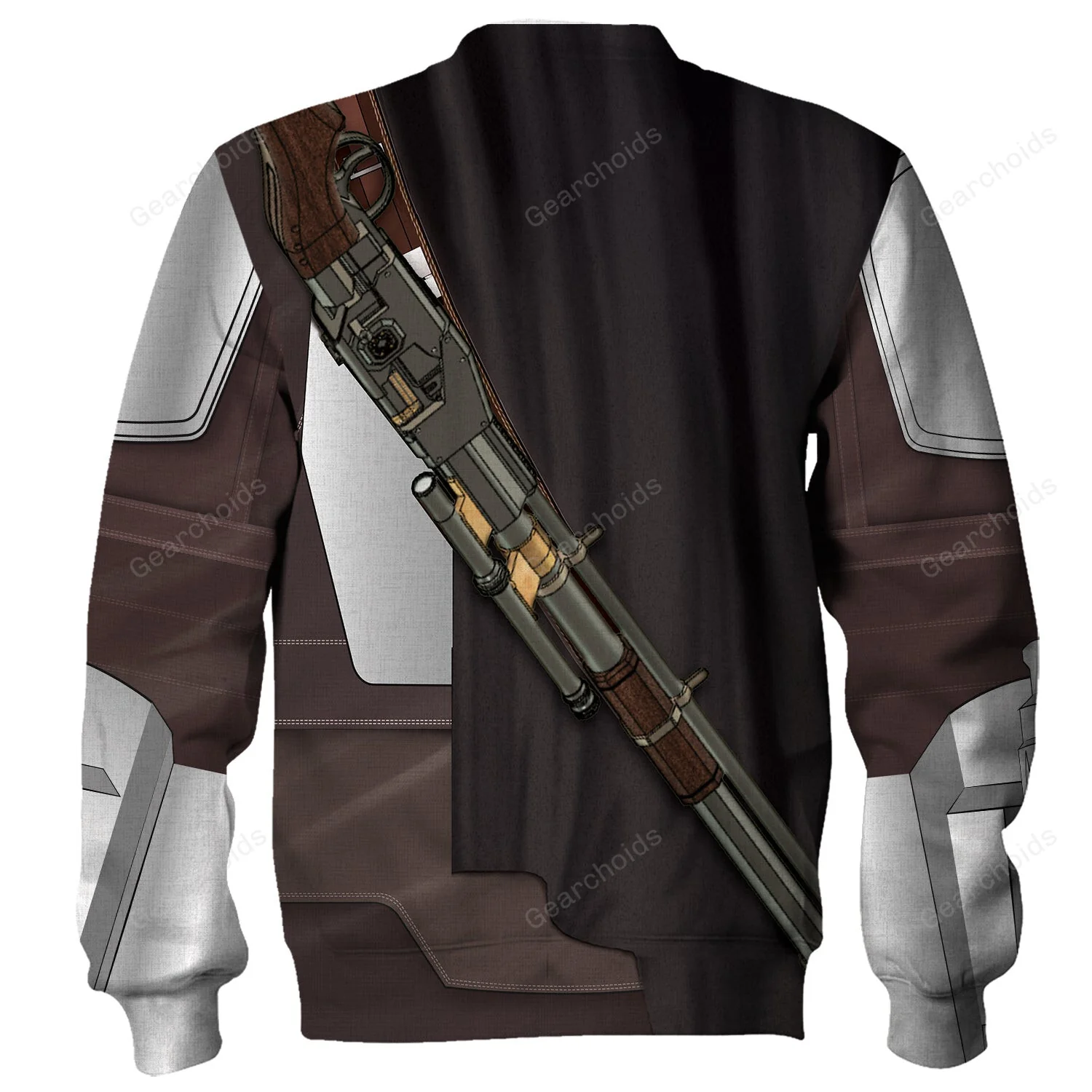 Stwa Beskar Mandalorian Costume Hoodie Sweatshirt Sweatpants CSSWR060 - Image 7