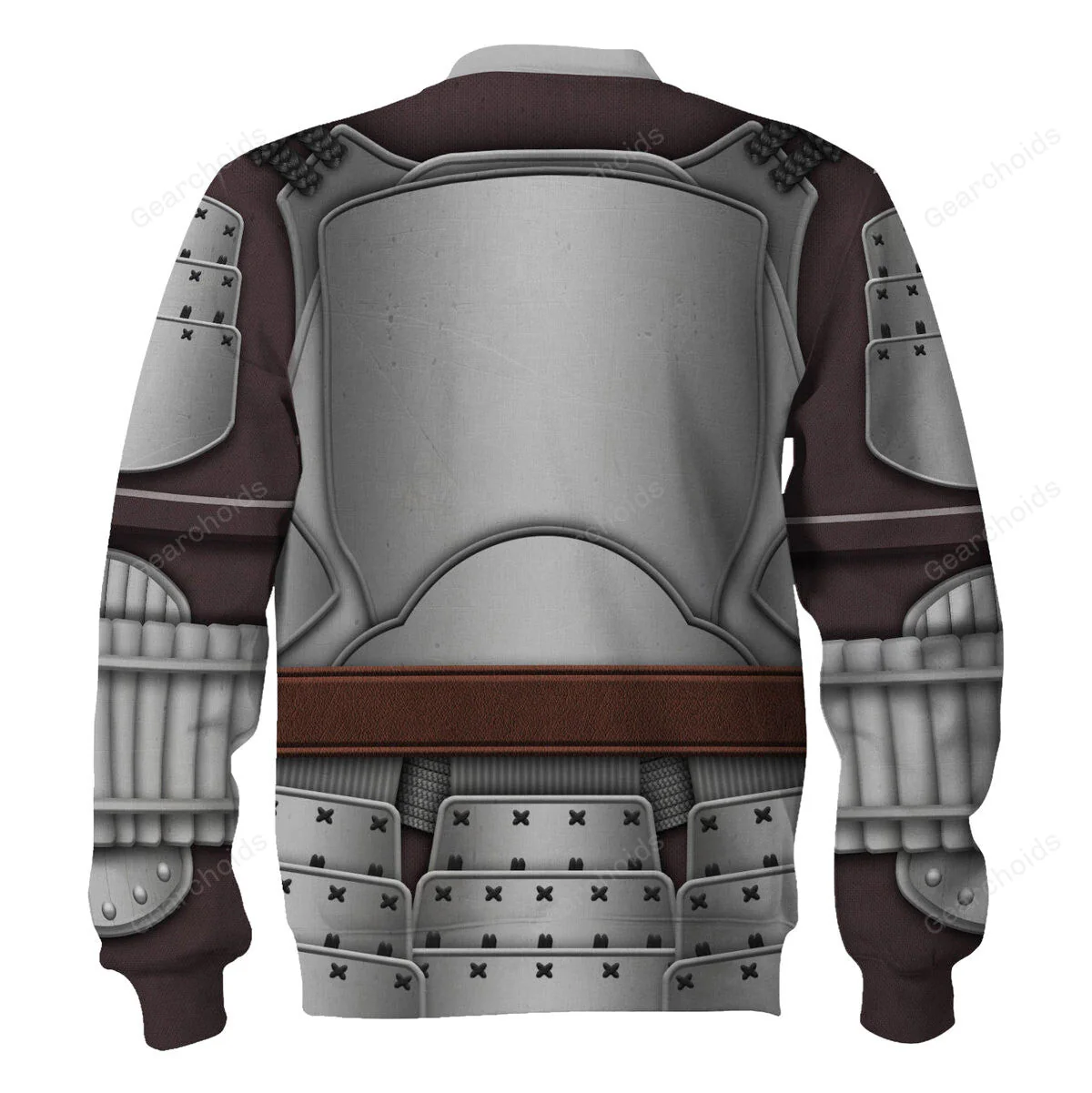 Stwa Beskar Mandalorian Samurai Hoodie Sweatshirt Sweatpants CSSWR041 - Image 7