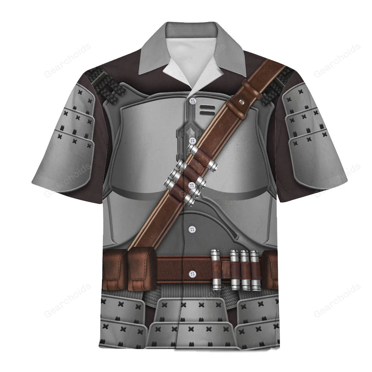 Stwa Beskar Mandalorian Samurai Hoodie Sweatshirt Sweatpants CSSWR041 - Image 9