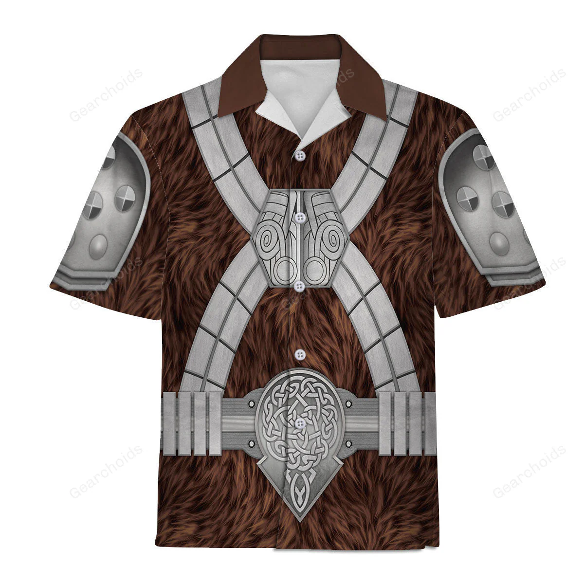 Stwa Black Krrsantan, Brown Costume Hoodie Sweatshirt Sweatpants Tshirt Hawaiian shirt CSSWR032 - Image 9