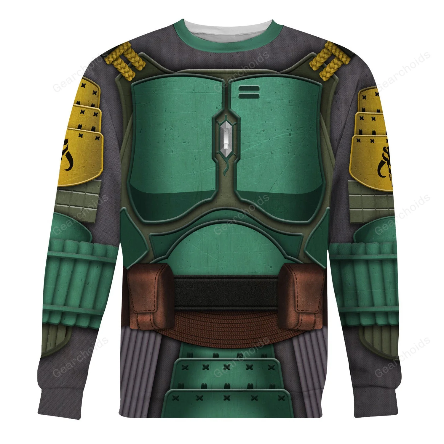 Stwa Boba Fet Samurai Costume Hoodie Sweatshirt Sweatpants Tshirt Hawaiian shirt CSSWR038 - Image 4