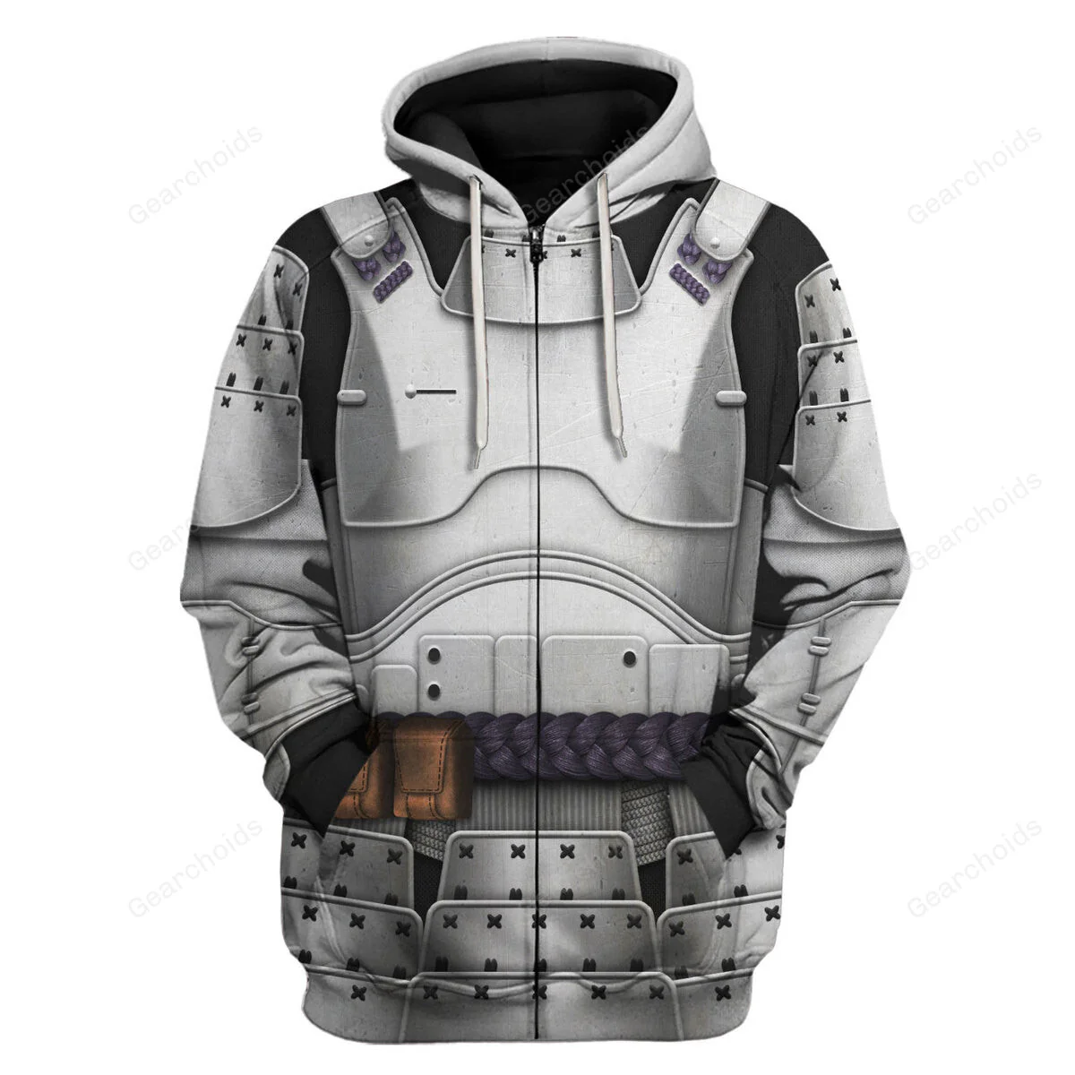 Stwa Captain Phasma Samurai Hoodie Sweatshirt Sweatpants Tshirt Hawaiian shirt CSSWR043 - Image 3