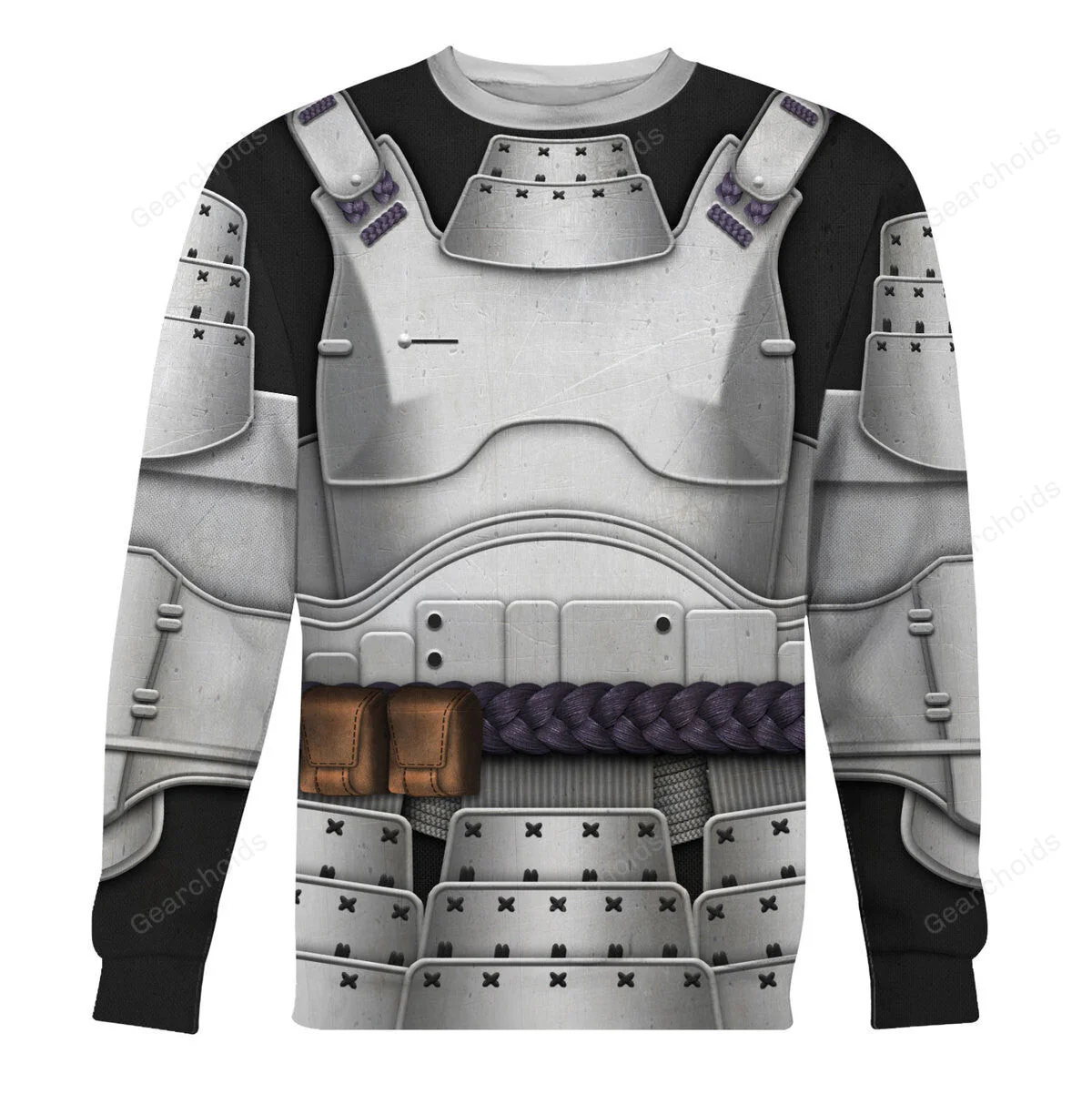 Stwa Captain Phasma Samurai Hoodie Sweatshirt Sweatpants Tshirt Hawaiian shirt CSSWR043 - Image 4
