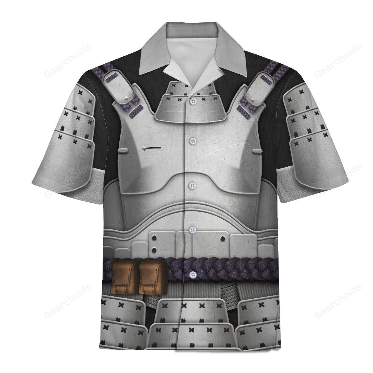 Stwa Captain Phasma Samurai Hoodie Sweatshirt Sweatpants Tshirt Hawaiian shirt CSSWR043 - Image 9