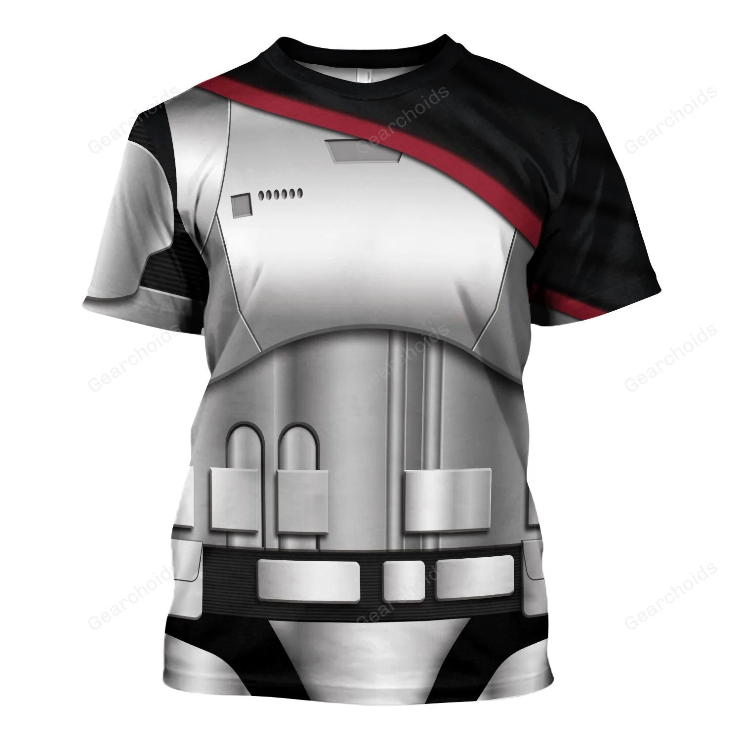 Stwa Captain Phasma's Armor Hoodie Sweatshirt Sweatpants Tshirt Hawaiian shirt CSSWR078 - Image 11