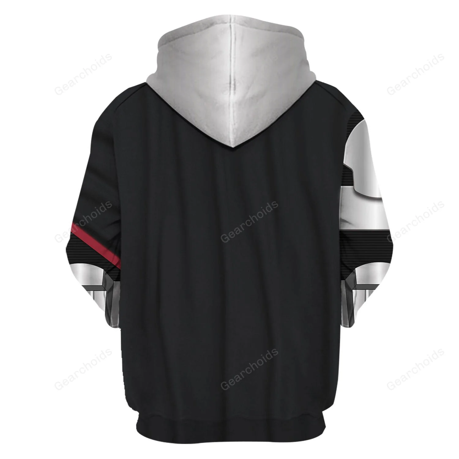 Stwa Captain Phasma's Armor Hoodie Sweatshirt Sweatpants Tshirt Hawaiian shirt CSSWR078 - Image 6