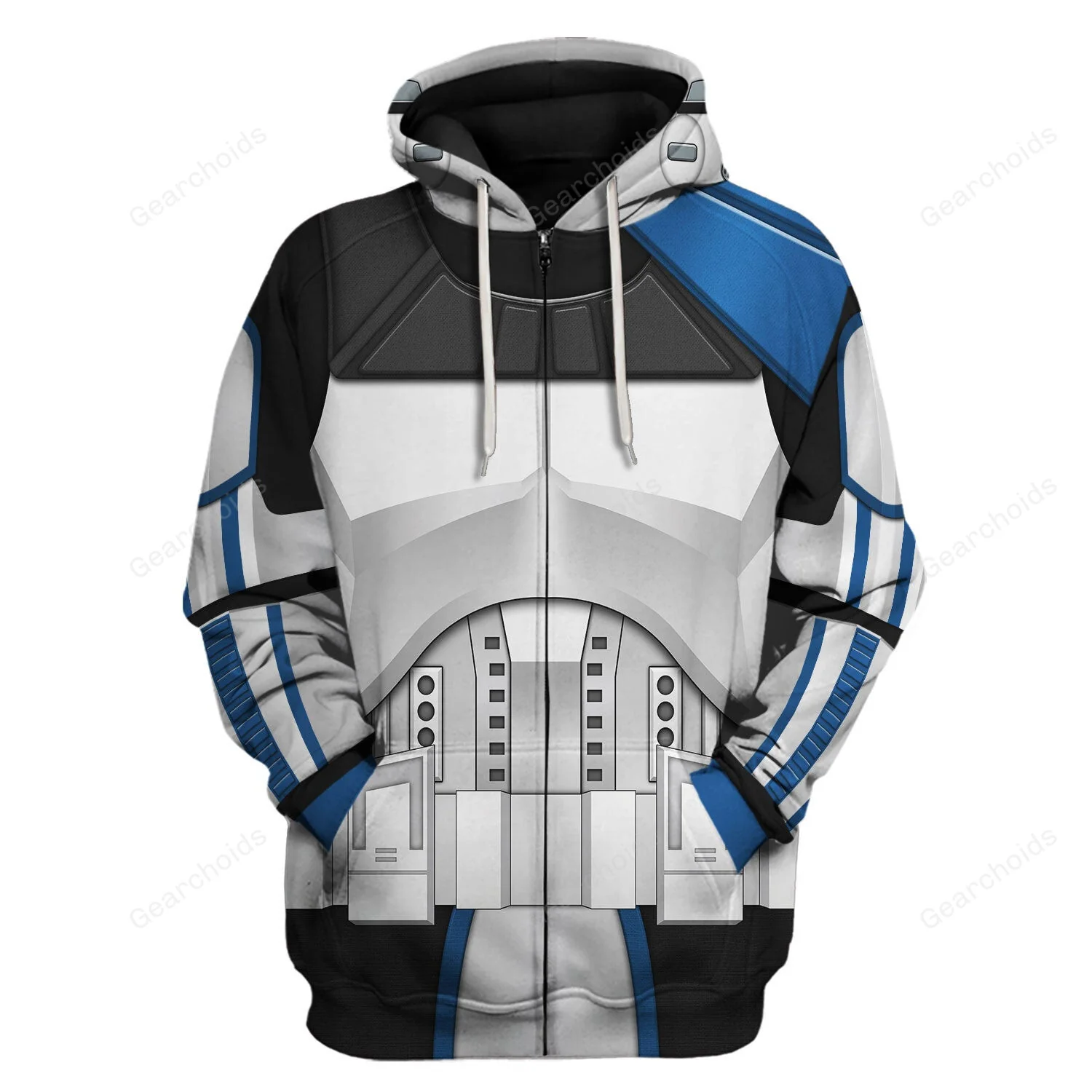 Stwa Captain Rex Costume Hoodie Sweatshirt Sweatpants CSSWR035 - Image 3