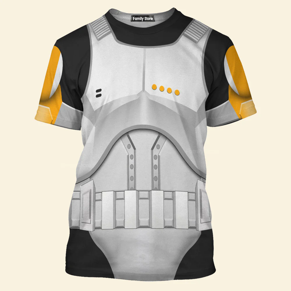 Stwa Clone Trooper Commander Costume Hoodie Sweatshirt Sweatpants Tshirt Hawaiian shirt CSSWR067 - Image 13