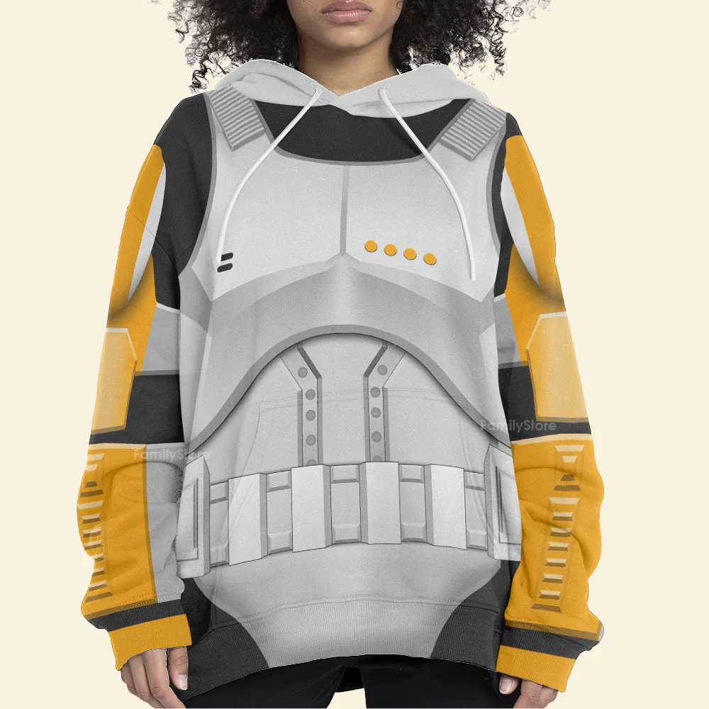 Stwa Clone Trooper Commander Costume Hoodie Sweatshirt Sweatpants Tshirt Hawaiian shirt CSSWR067 - Image 6