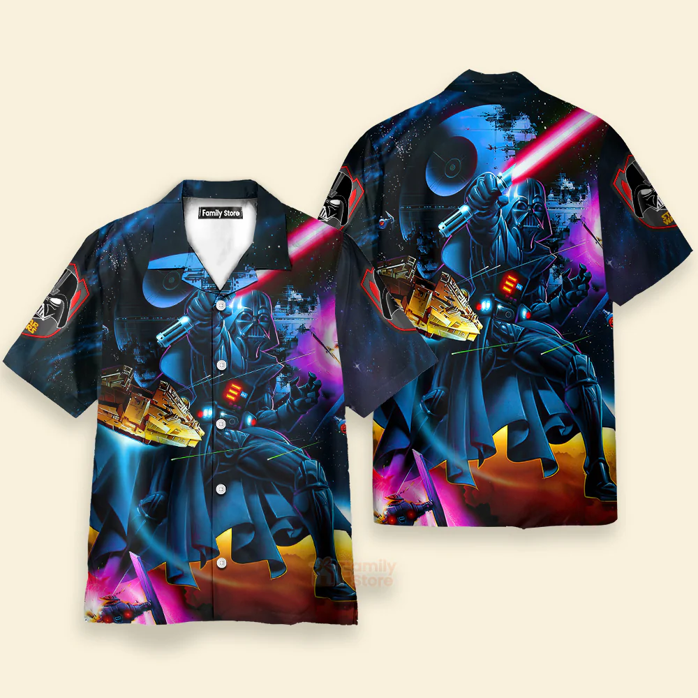 Stwa Darth Vader Cool So Hawaiian Shirt - Image 3