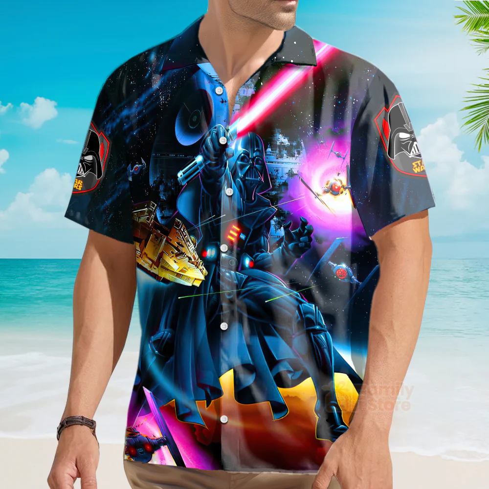 Stwa Darth Vader Cool So Hawaiian Shirt - Image 4