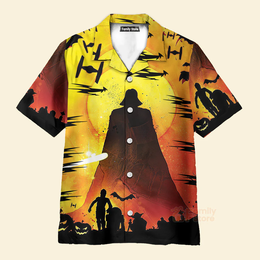 Stwa Darth Vader Halloween Hawaiian Shirt