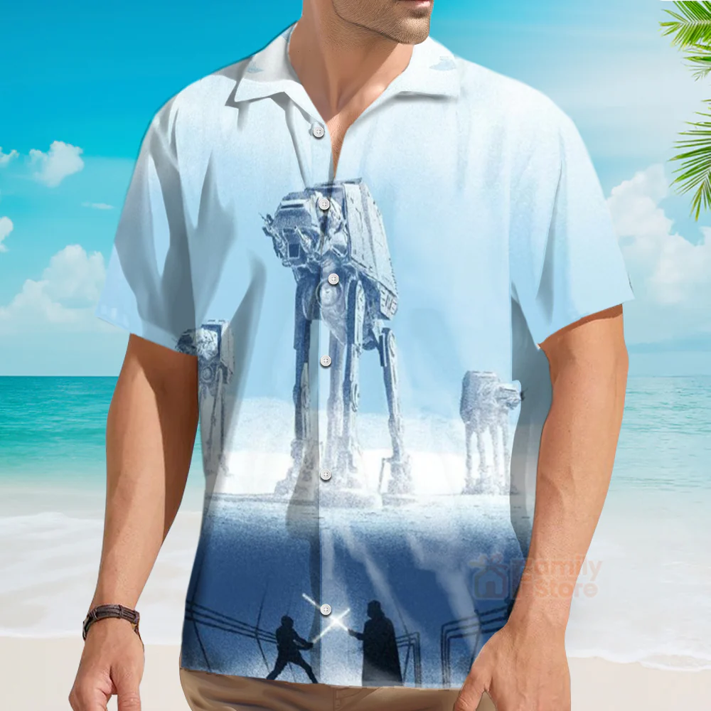 Stwa Darth Vader Han Solo - Hawaiian Shirt For Men, Women, Kids - Image 3