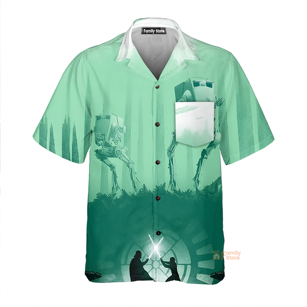 Stwa Darth Vader Hawaiian Shirt - Image 2