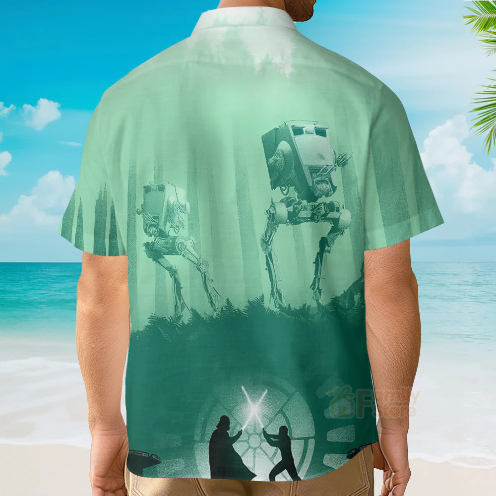 Stwa Darth Vader Hawaiian Shirt - Image 5