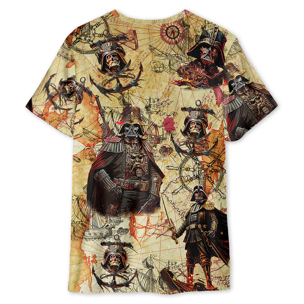 Stwa Darth Vader Pirates - 3D T-shirt For Fans - Image 2