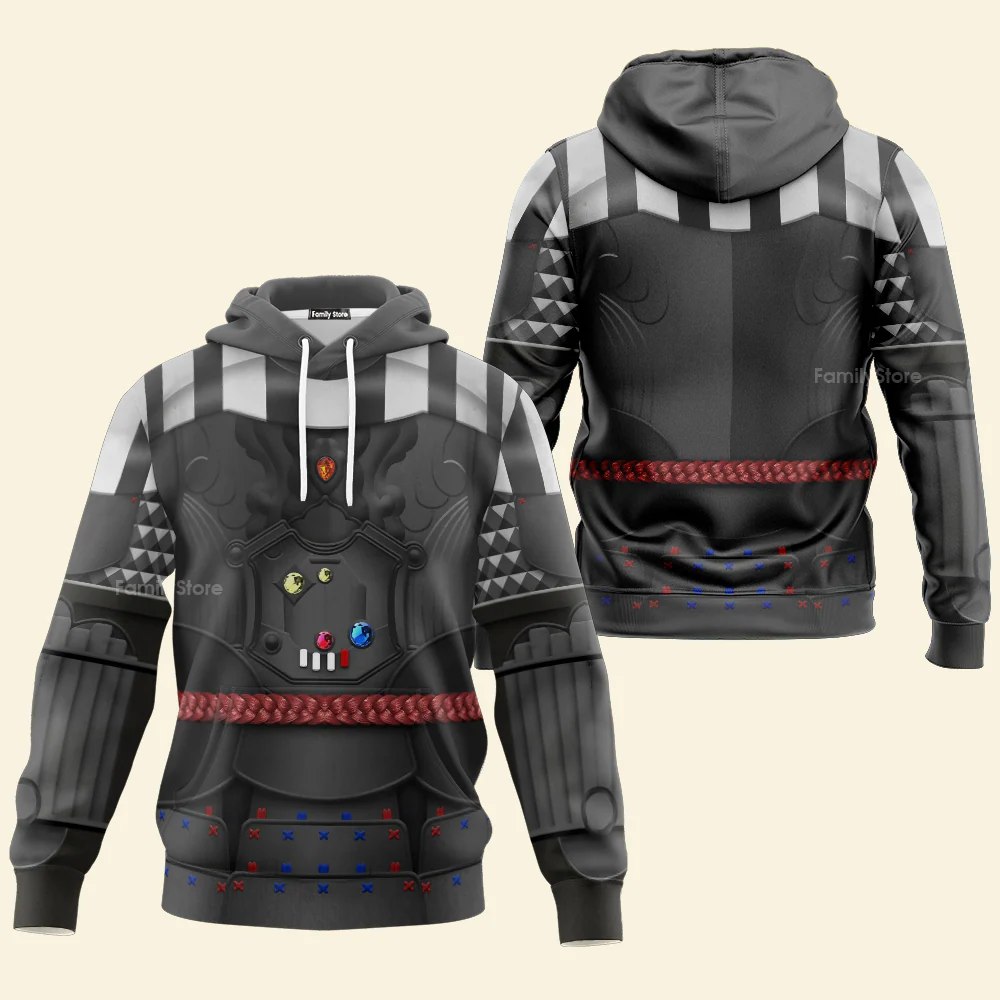 Stwa Darth Vader Samurai Costume Hoodie Sweatshirt Sweatpants Tshirt Hawaiian shirt CSSWR044 - Image 3