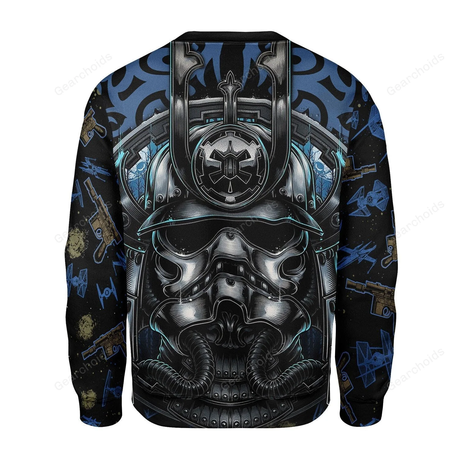 Stwa Death Trooper Samurai Hoodie Sweatshirt Sweatpants CSSWR048 - Image 7