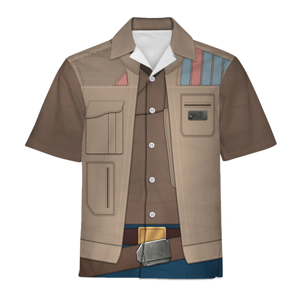 Stwa Finn Costume - Hawaiian Shirt CSSWR087