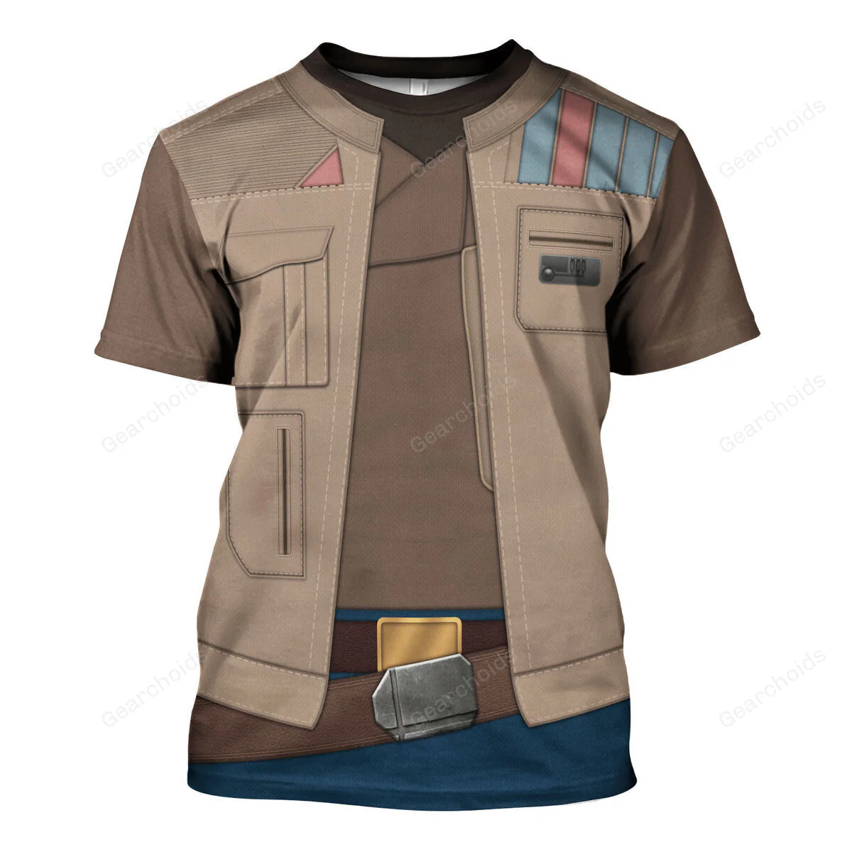 Stwa Finn Costume Hoodie Sweatshirt Sweatpants Tshirt Hawaiian shirt CSSWR087 - Image 9