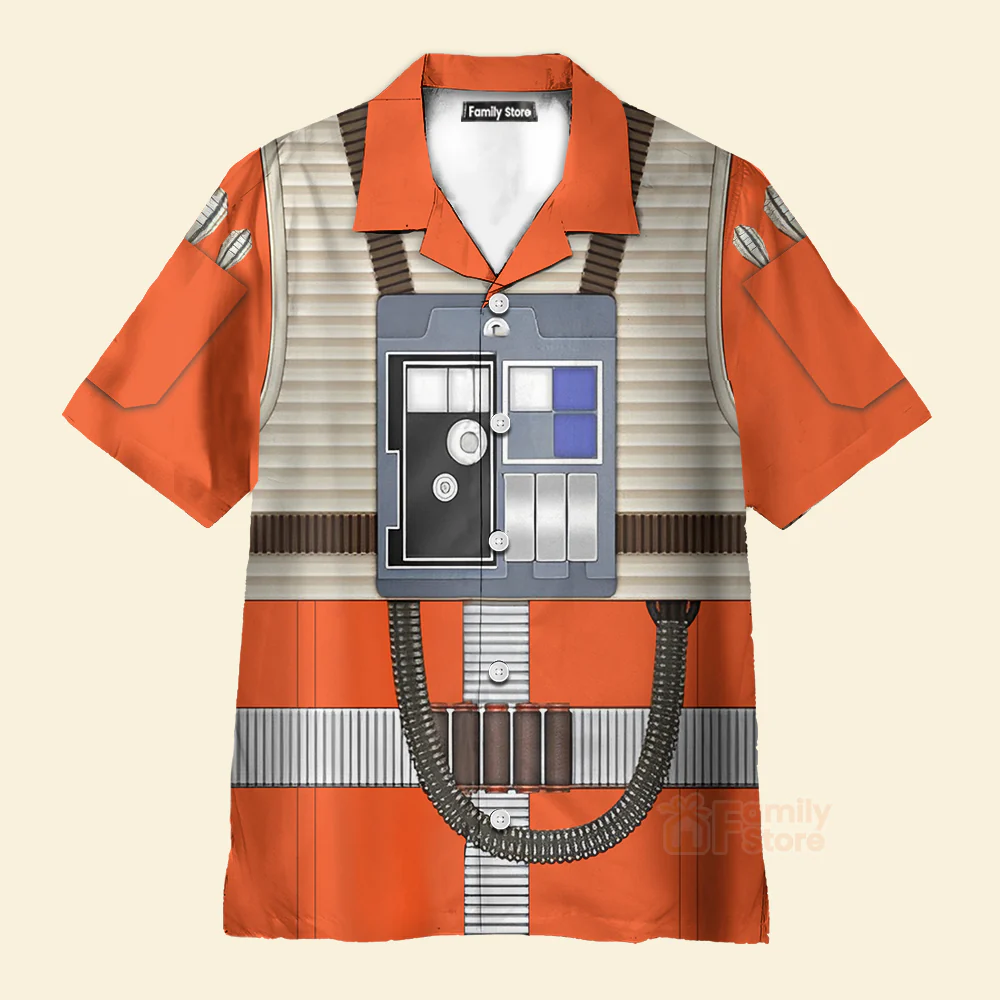 Stwa Flight Suit Costume - Hawaiian Shirt CSSWR072