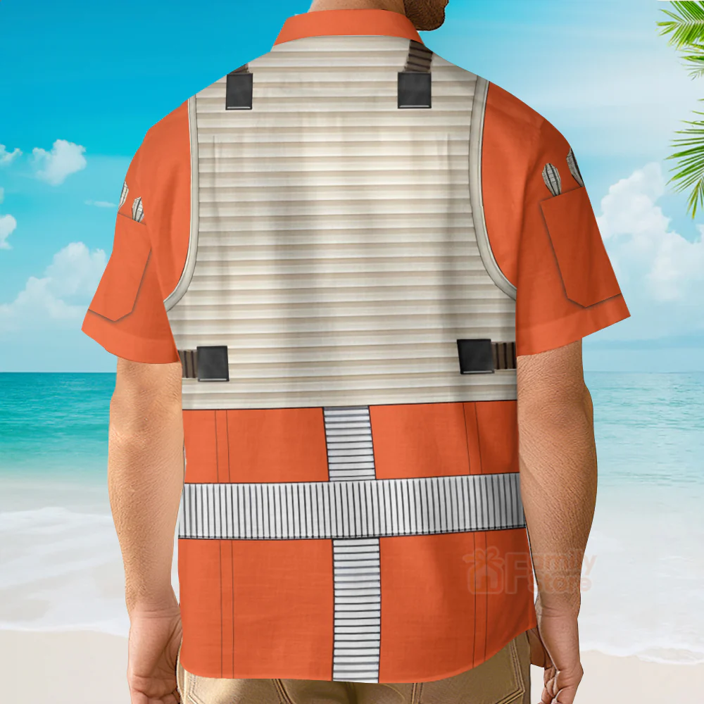 Stwa Flight Suit Costume - Hawaiian Shirt CSSWR072 - Image 4