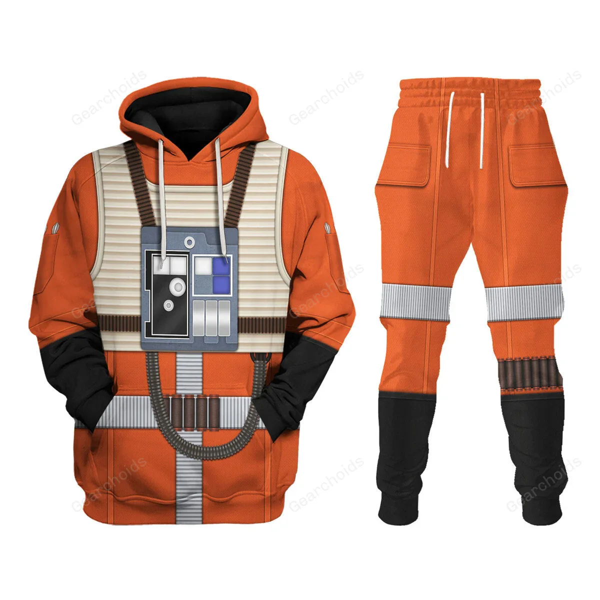 Stwa Flight Suit Costume Hoodie Sweatshirt Sweatpants CSSWR072