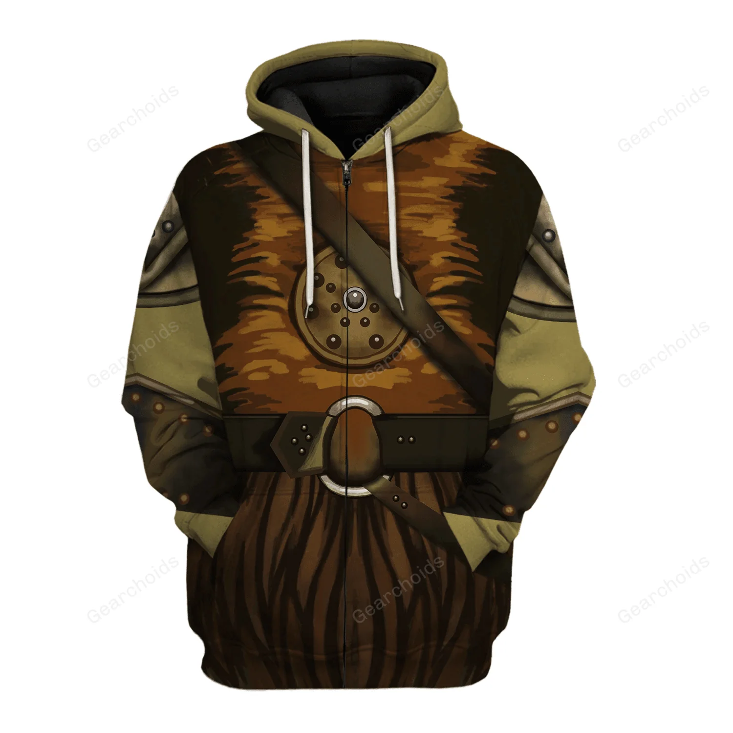 Stwa Gamorean Costume Hoodie Sweatshirt Sweatpants CSSWR007 - Image 3