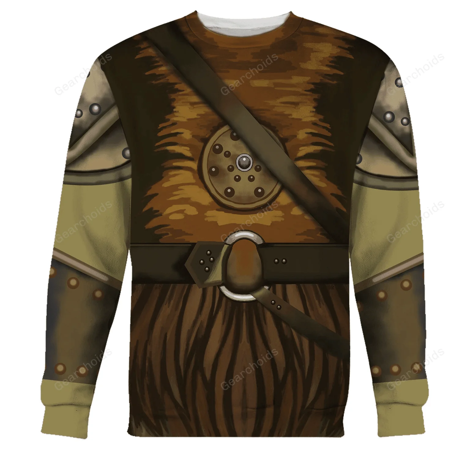 Stwa Gamorean Costume Hoodie Sweatshirt Sweatpants CSSWR007 - Image 4