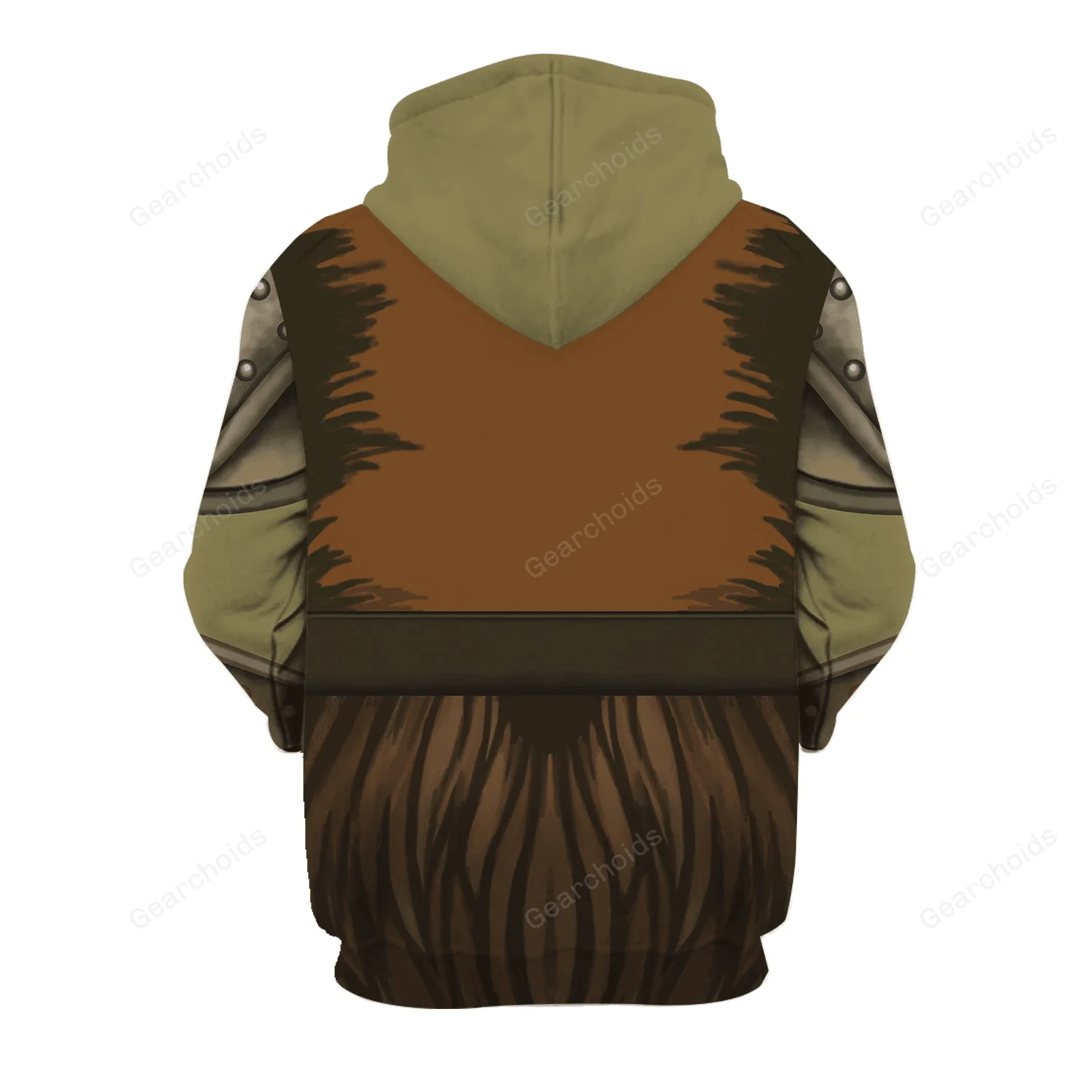 Stwa Gamorean Costume Hoodie Sweatshirt Sweatpants CSSWR007 - Image 5
