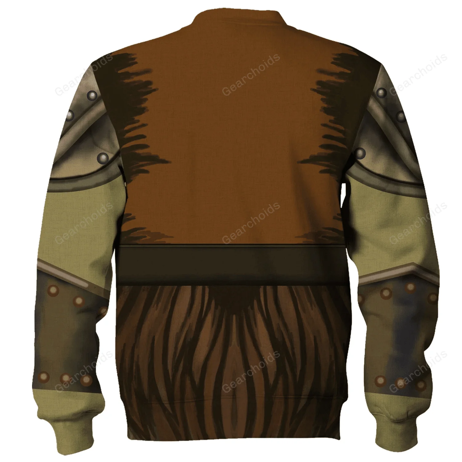 Stwa Gamorean Costume Hoodie Sweatshirt Sweatpants CSSWR007 - Image 6