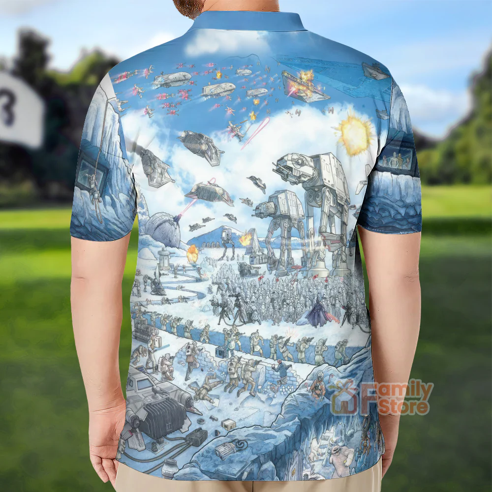 Stwa Let Go Of Everything You Fear To Lose - Men  Polo Shirt - Image 3