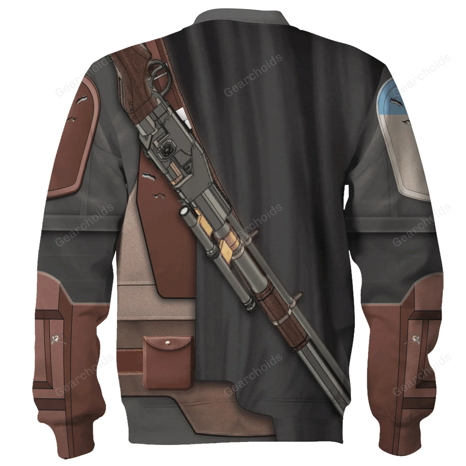 Stwa Mandalorian Costume Hoodie Sweatshirt Sweatpants CSSWR019 - Image 6
